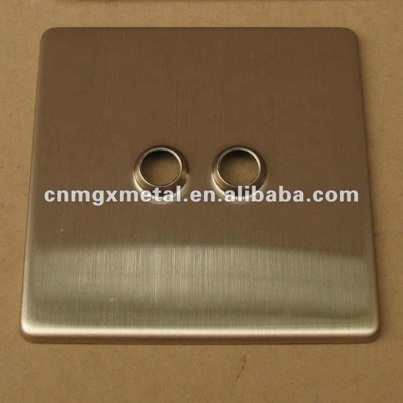 High Quality Stainless Steel 304 Switch Cover Plate