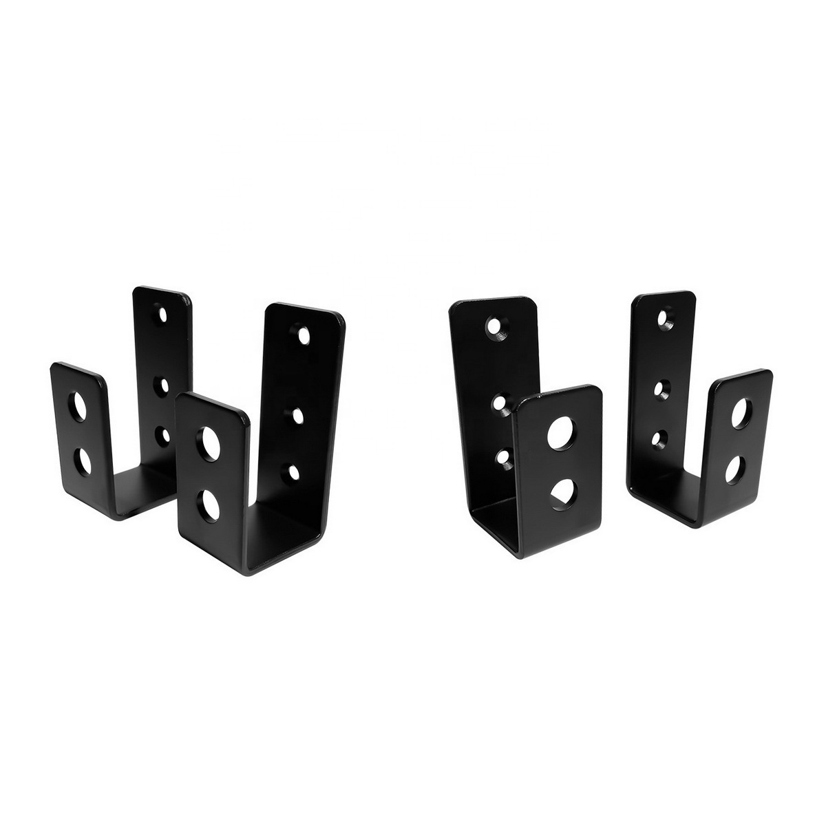 High Quality OEM Metal Fabrication Customized Powder Coating Metal U Shaped Bracket