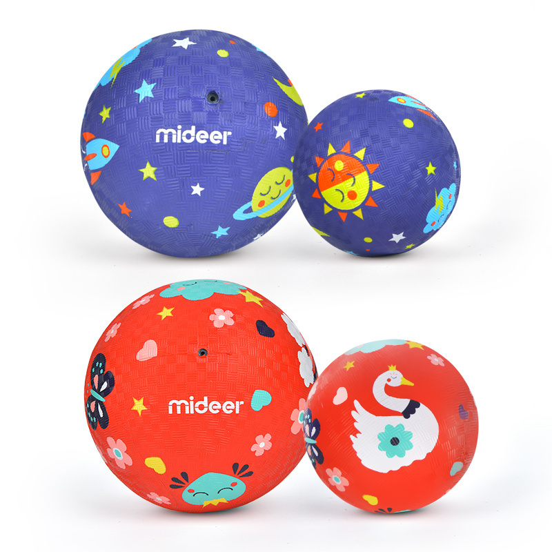 Mideer small ball safety  kindergarten baby soccer elastic harmless rubber