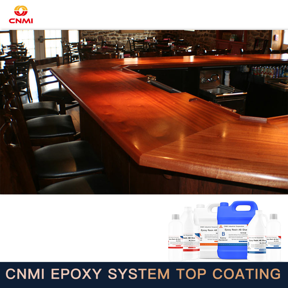 CNMI Epoxy Resin Glue for Table Floor Wood No BPA Non Toxic Epoxy Resin Eco Epoxy Resin Recina Epoxica