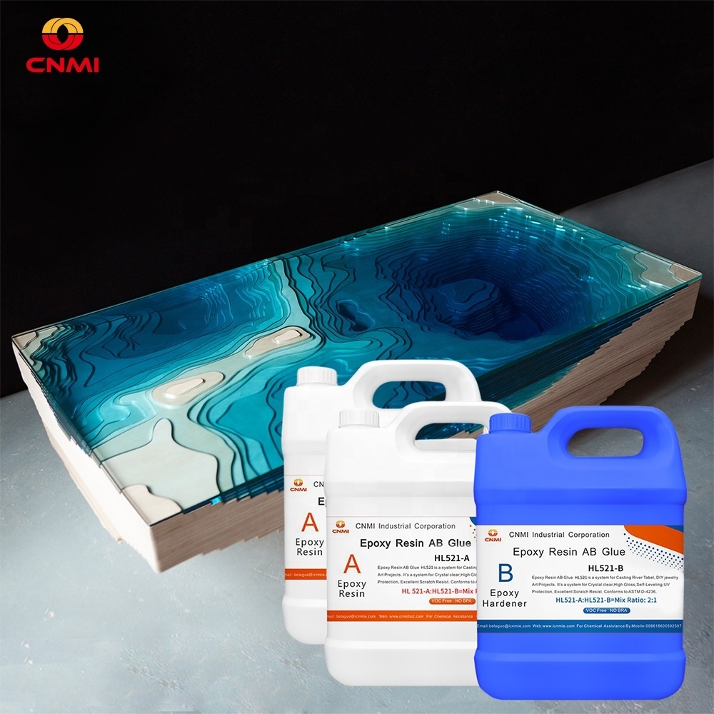 CNMI 3:1 Epoxy Resin Ab Glue DIY Crystal Epoxy Glue for Craft Jewelry Crystal Glue High Transparent Epoxy Resin