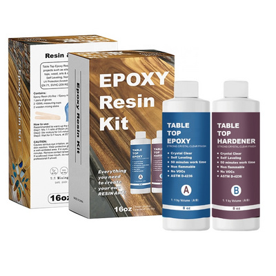 CNMI Epoxy Resin AB Glue for Clear Art Wood Paint Table Pigment Epoxy Resin Glue Crystal Food Safe Epoxy Resin