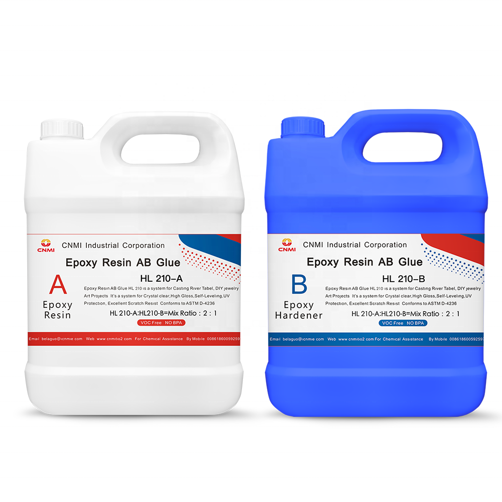 CNMI  Industrial Corporation Epoxy Resin AB Glue for Tumblers and Epoxy Resin Crystal Clear 1 Gallon Kit