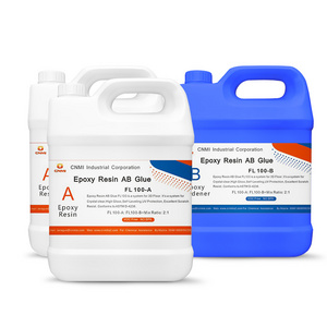 CNMI Epoxy Resin Two Component AB Glue FL100 2:1 Self Leveling Apoxy Resin Floor for floor