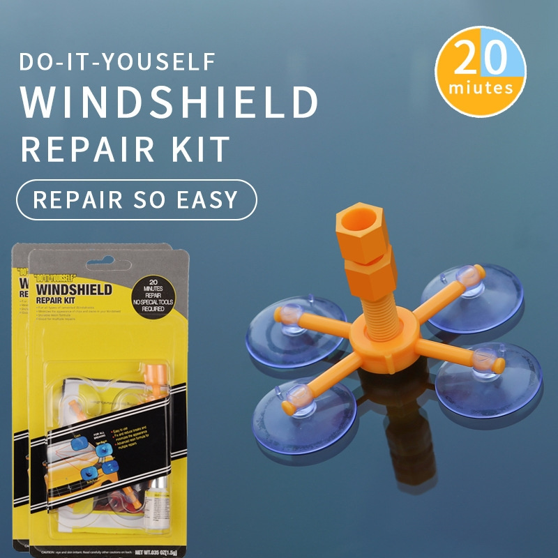 Windshield Repair Kit Repair Glue for Car Easy to Repair Car Window Glass