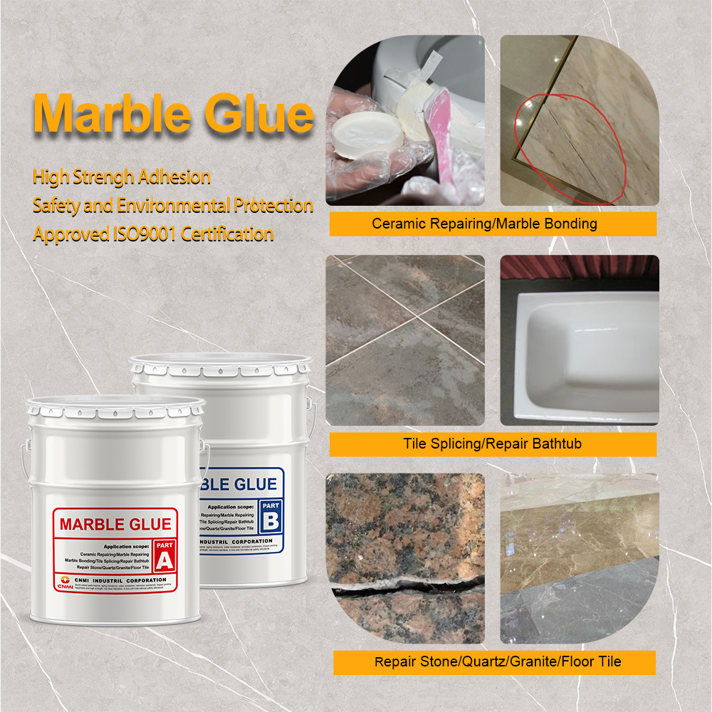 CNMI Marble Adhesive Glue Multifunctional Ceramic Tiles Gap Industry Adhesive Glue for Marble Granite Stone