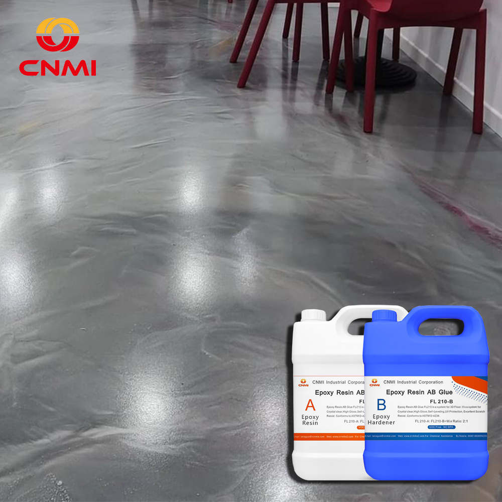 CNMI Resina Epoxica Table Top Epoxy Resin Pure Epoxy 1:1 Mix Ratio for Tumbler Photo Coating