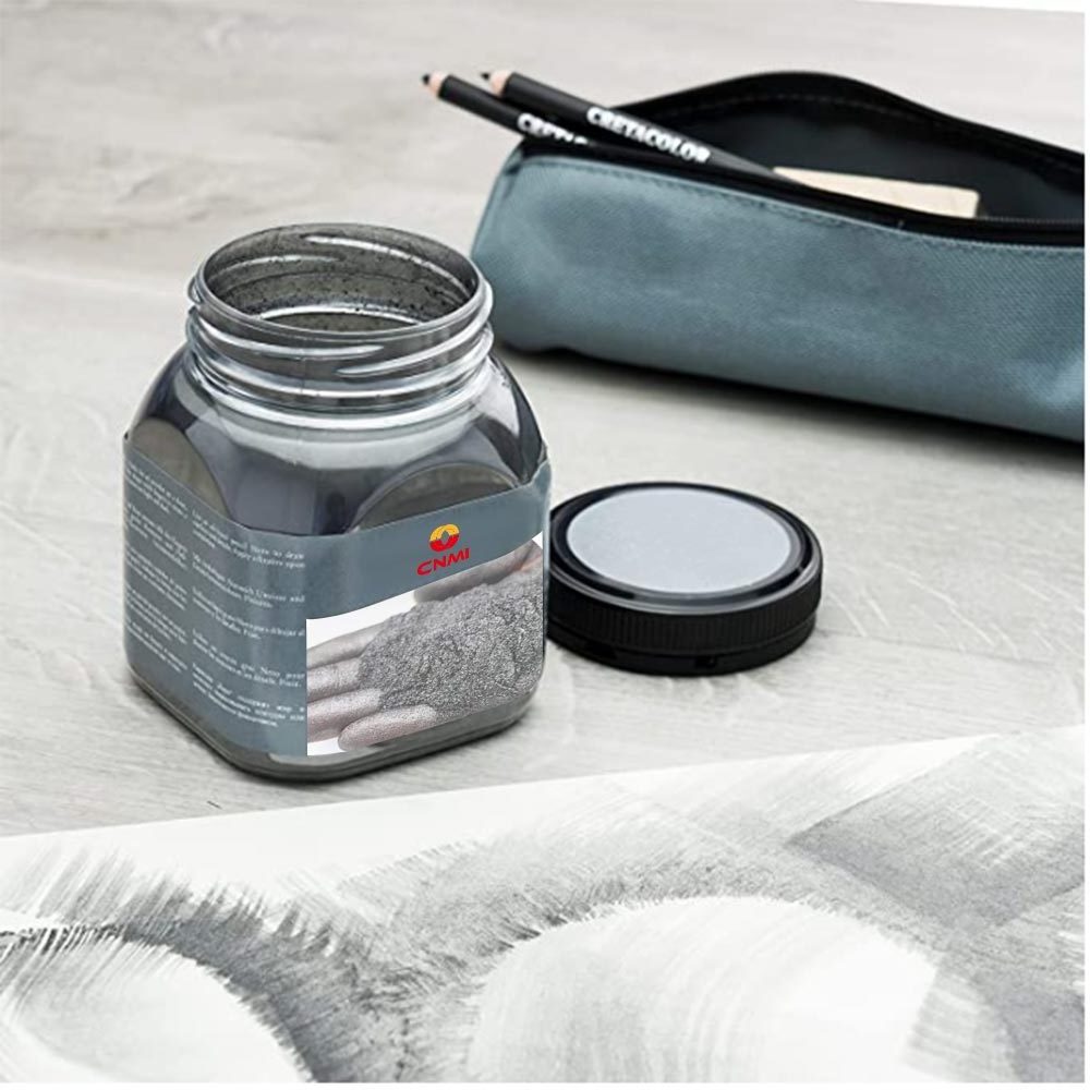 CNMI Hileather Graphite Powder Grey Silver Natural High Pure Graphite Materials Flake Graphite Power Black Lubricating Material