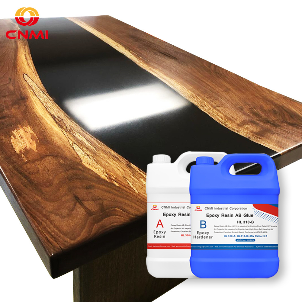 CNMI 100% Pure Epoxy 2 Parts Glue Adhesive for Furniture Epoxy Best Wood Flooring Epoxy Packing Machine Liquid Packing Foam