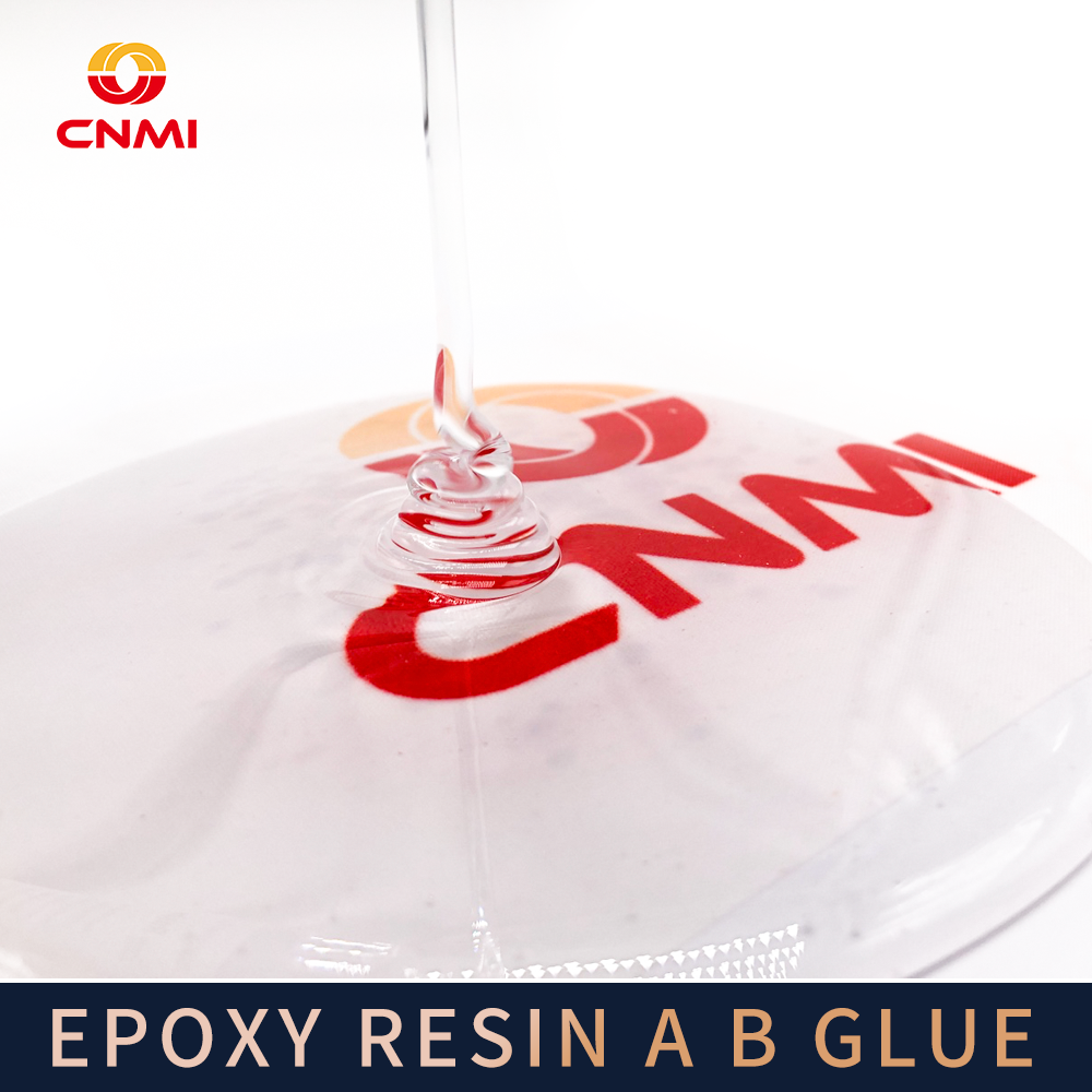 CNMI Epoxy Resin Crystal Glue TC110 1:1 Clean Epoxy Resin AB Glue Kit for Wood Table Top Coating No VOC No BPA Non Toxic