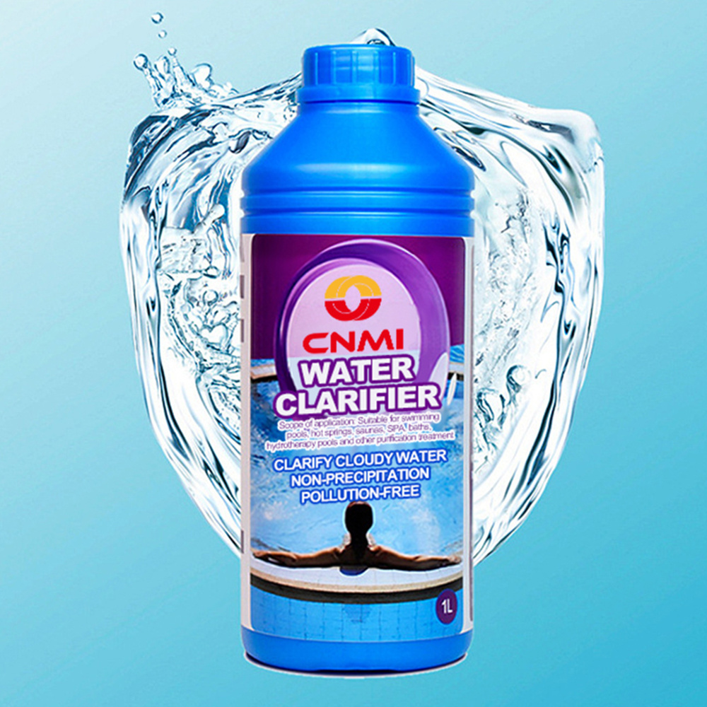 CNMI Swimming Pool Clarifier Enzyme Clarifier Bath Water Purification Blue Liquid Clarifier