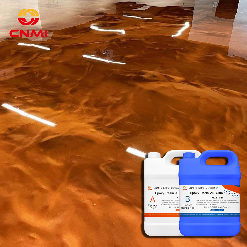 CNMI Resina Epoxica Table Top Epoxy Resin Pure Epoxy 1:1 Mix Ratio for Tumbler Photo Coating