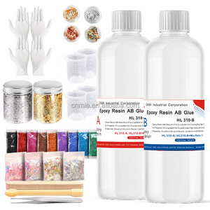 CNMI Resina Epoxica Table Top Epoxy Resin Pure Epoxy 1:1 Mix Ratio for Tumbler Photo Coating