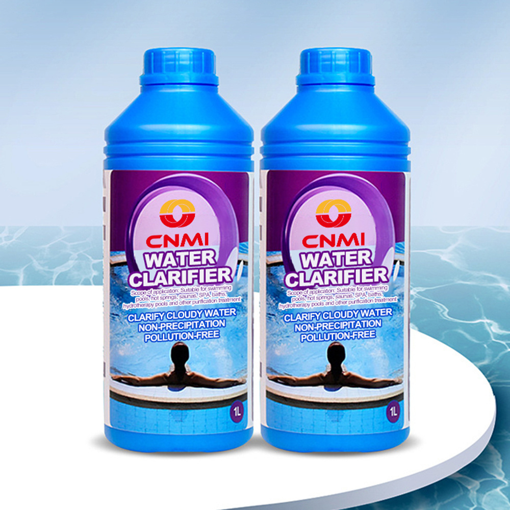 CNMI Swimming Pool Clarifier Enzyme Clarifier Bath Water Purification Blue Liquid Clarifier