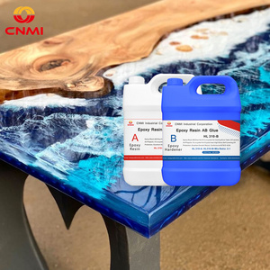 CNMI Starter Kit Food Safe Epoxy Resin for Woodwork, Craft, Floor Deep Pour Epoxy Resin Non-toxic No Bubble Resin Epoxy C6H7NO2