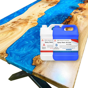 CNMI High Quality Crystal Clear Deep Pour 10-15cm Epoxy Resin HL521Factory Heat Resistant Industrial Epoxy Resin For River Table