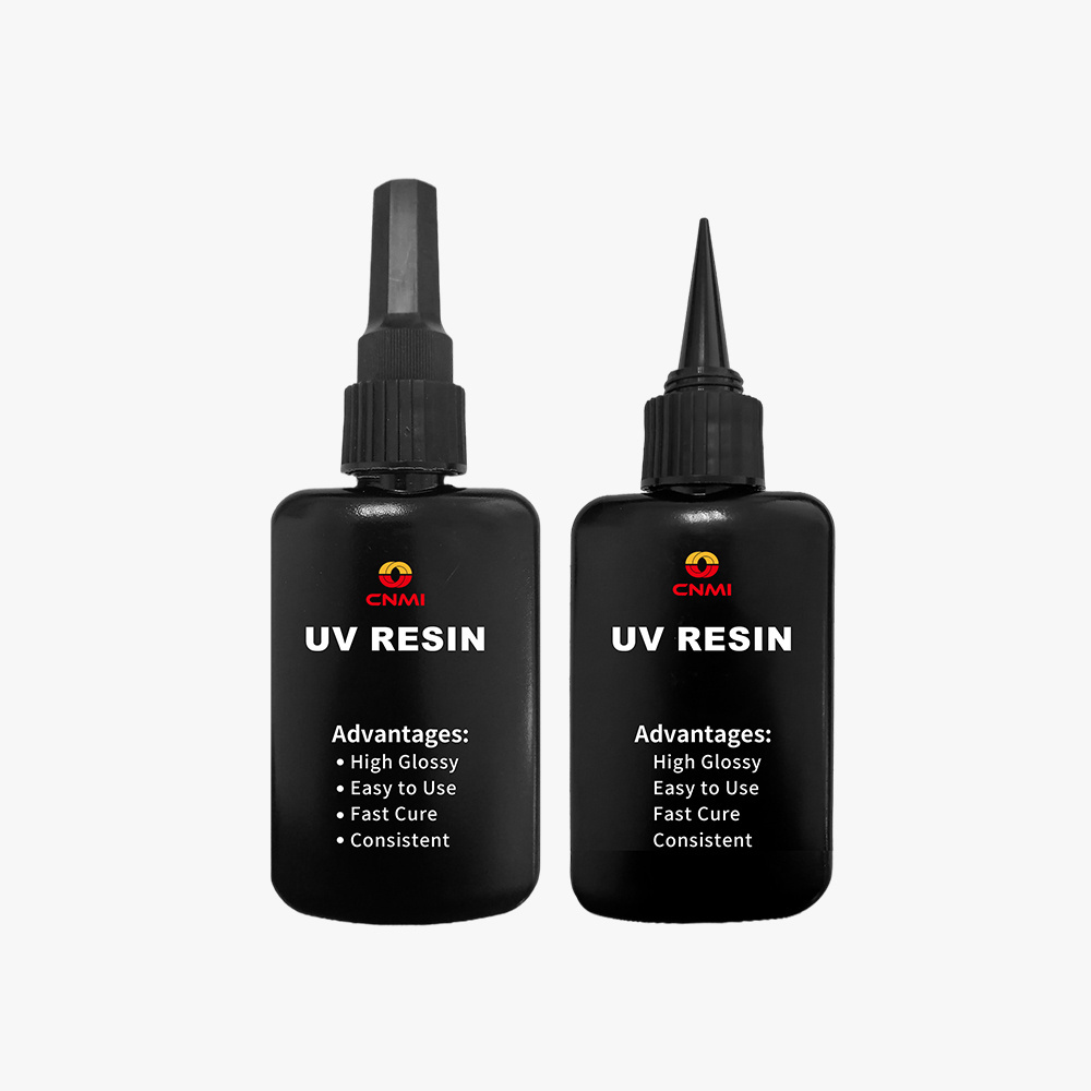 CNMI UV Resin Crystal Clear Hard Type Glue 200g Epoxy Resin Tool Kit UV Ultraviolet Solar Cure Sunlight Activated Resin for Cast