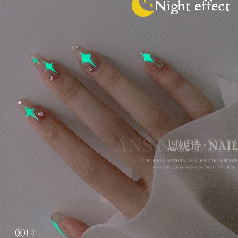 Private label bulk nail dip pigment powder luminous glitter glow in the dark nail acrylic powder