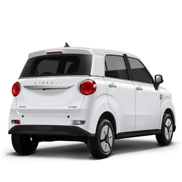 2023 Lingbao New Energy Electric MINI Vehicle 4-Seater Adult Car with a Top Speed of 100km/h from China's Automotive Industry