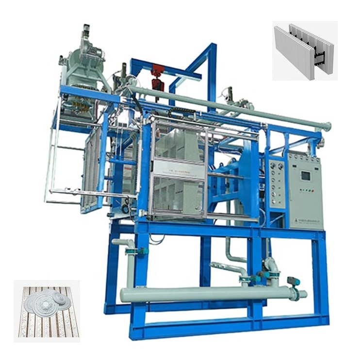 Energy saving Automatic EPS Foam Icf Block Insulation Machine eps shape molding machine