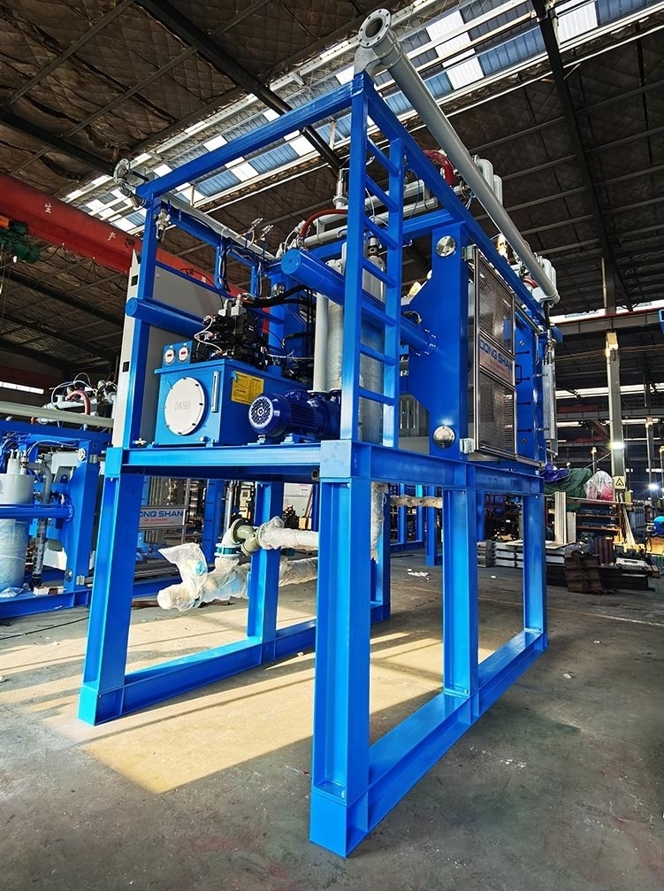 Fast speed EPS Expandable Polystyrene Shape Molding Machine EPS Foam Fruit Ice Cream Box air conditioner Production Line