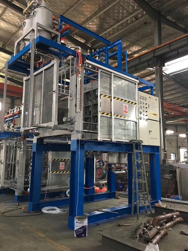 High speed EPS Pack Extruders Molding Box Foam Machine For Ice Cream Box Cornice Helmet TV Package Production Line