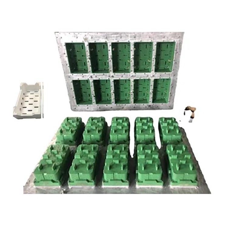 Aluminum Alloy Eps Foam Mould Shape Expandable Polystyrene Airpop Fruit Box Moulds