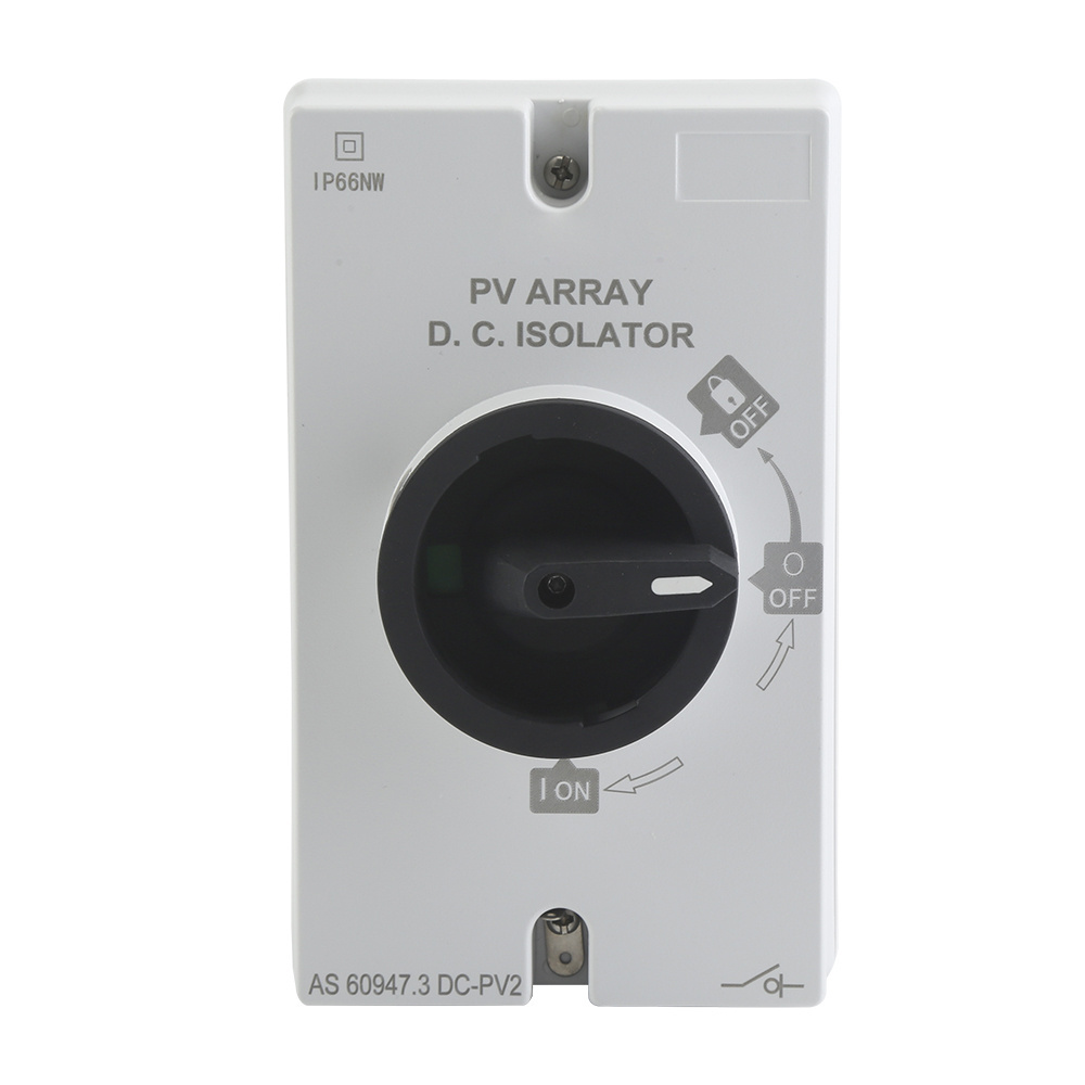 Outdoor Waterproof Isolation Switch Dc MDIS-40 Iec Certification Ip66 Waterproof Rating 32amp 4pole Pm Direct Current MDIS-40MDA