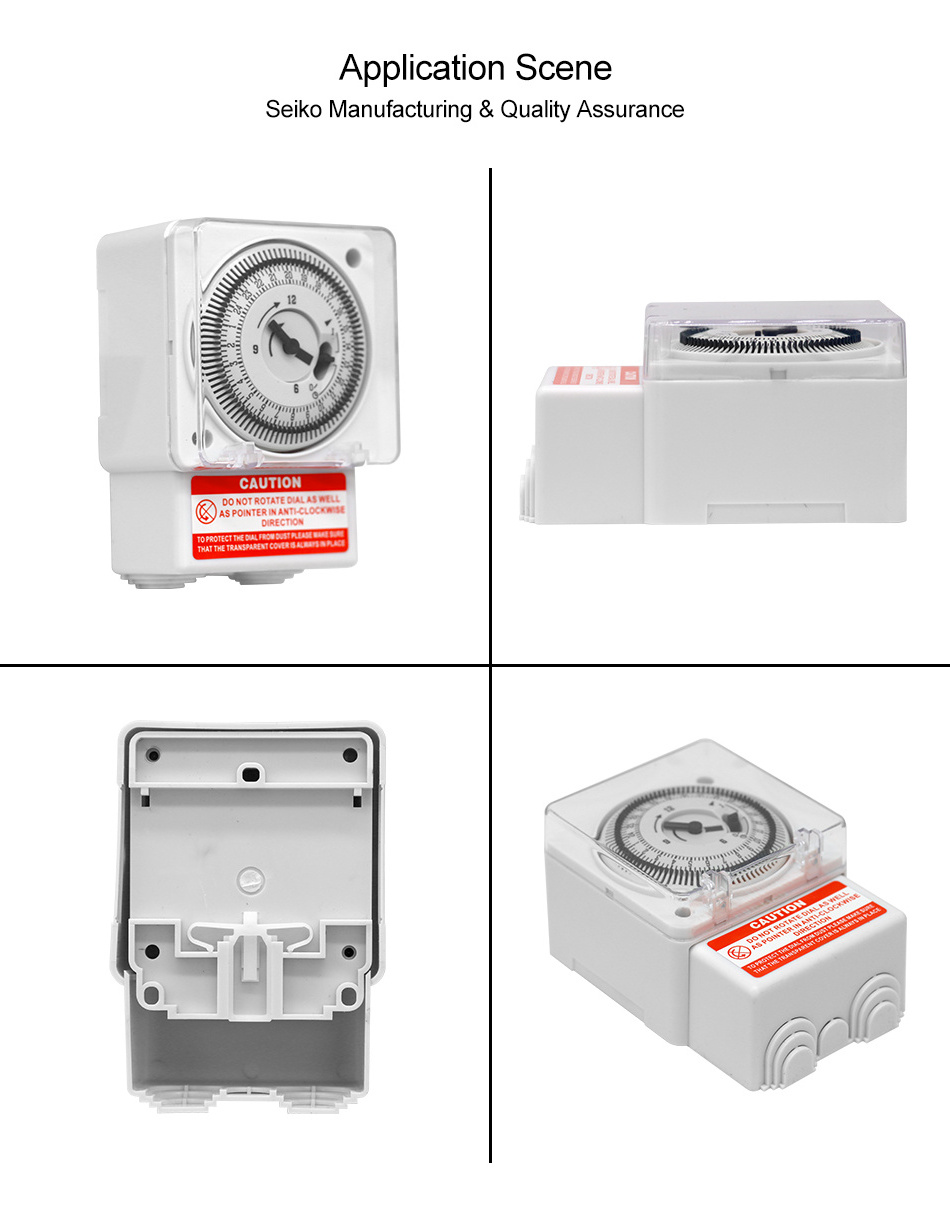 Good price 24Hour Automatic Types Of 220v Analog Mechanical Weekly Time Control Switch SL189 Timer switch with Battery