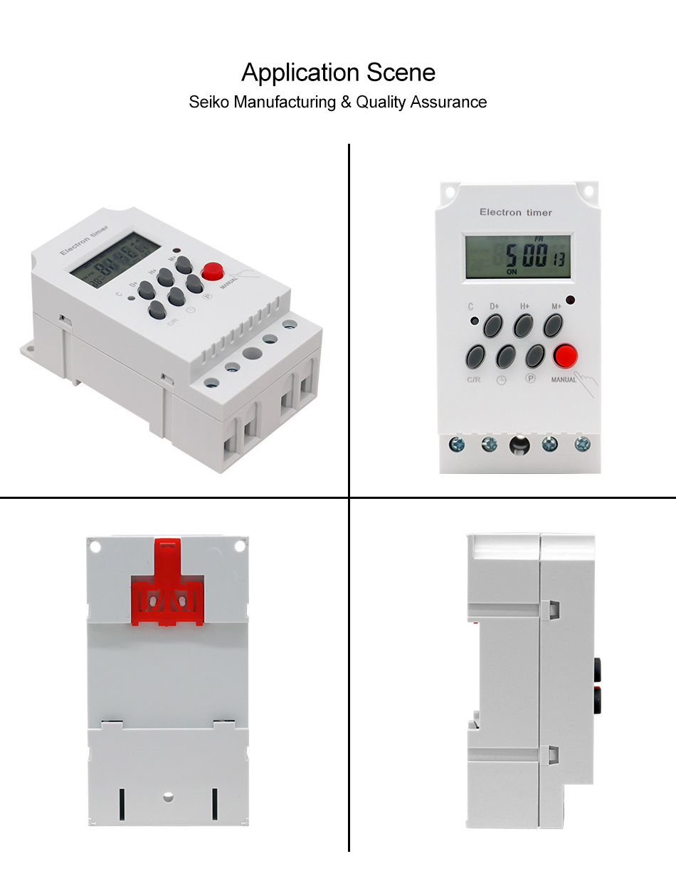 MOREDAY KG316T  High Load 7 Days Weekly summer cooling time control 30A timer 220V 230VAC digital programmable time switch