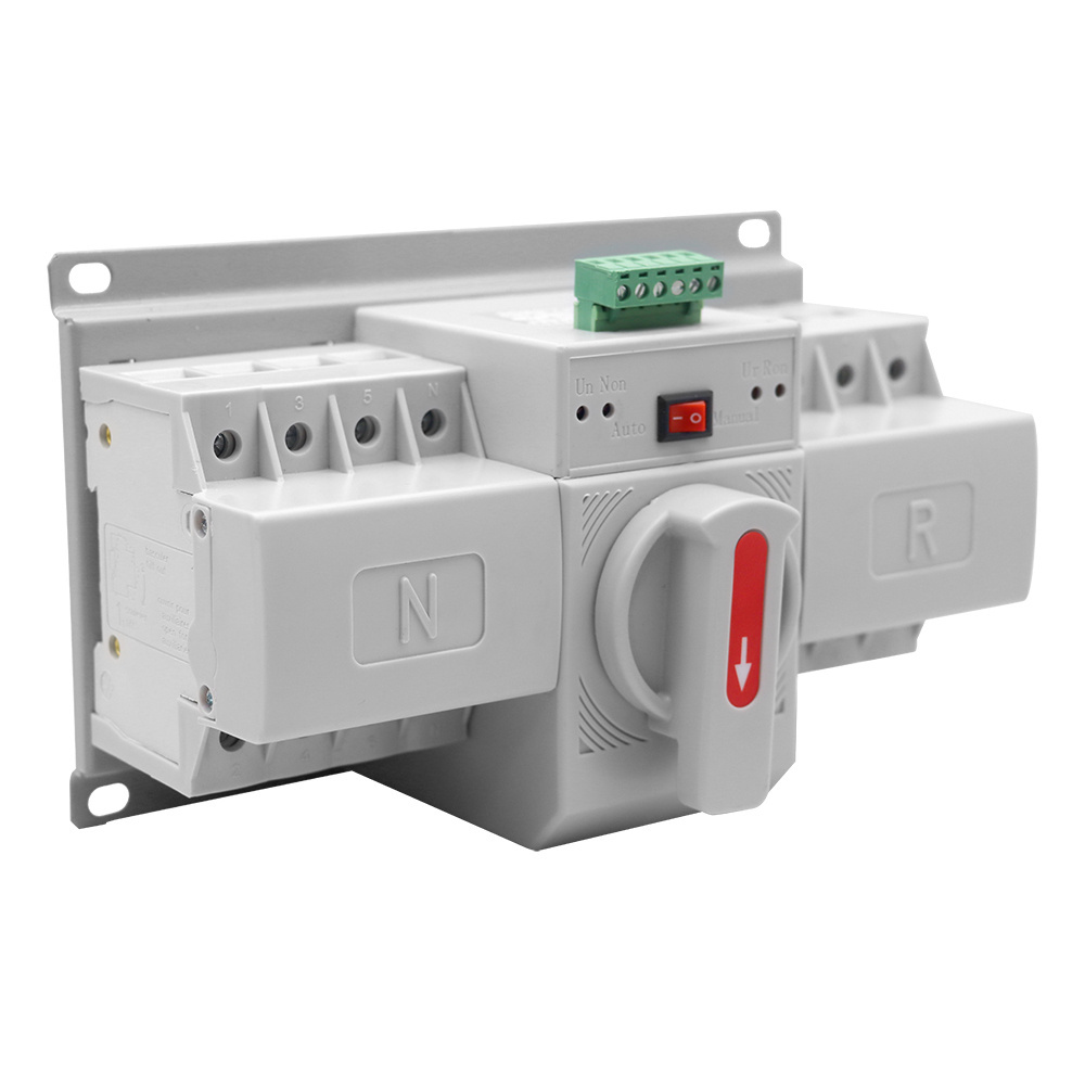 Moreday Electric Circuit Breaker Type Automatic Transfer Switch 2p 4p AC Dual Power ATS