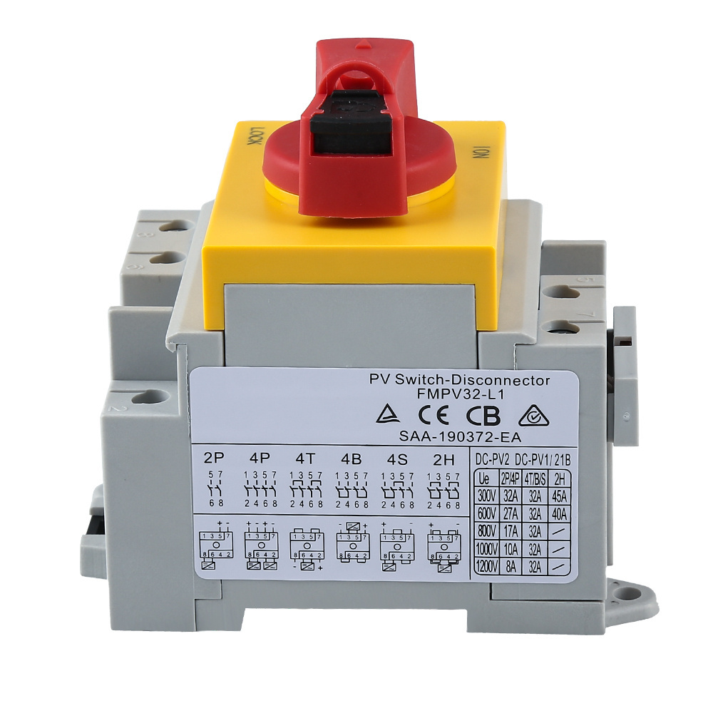 Moreday Outdoor Waterproof Isolation Switch Ip66 Grade Pv System Used Disconnector Best Price Best Quality Dc MDIS-40