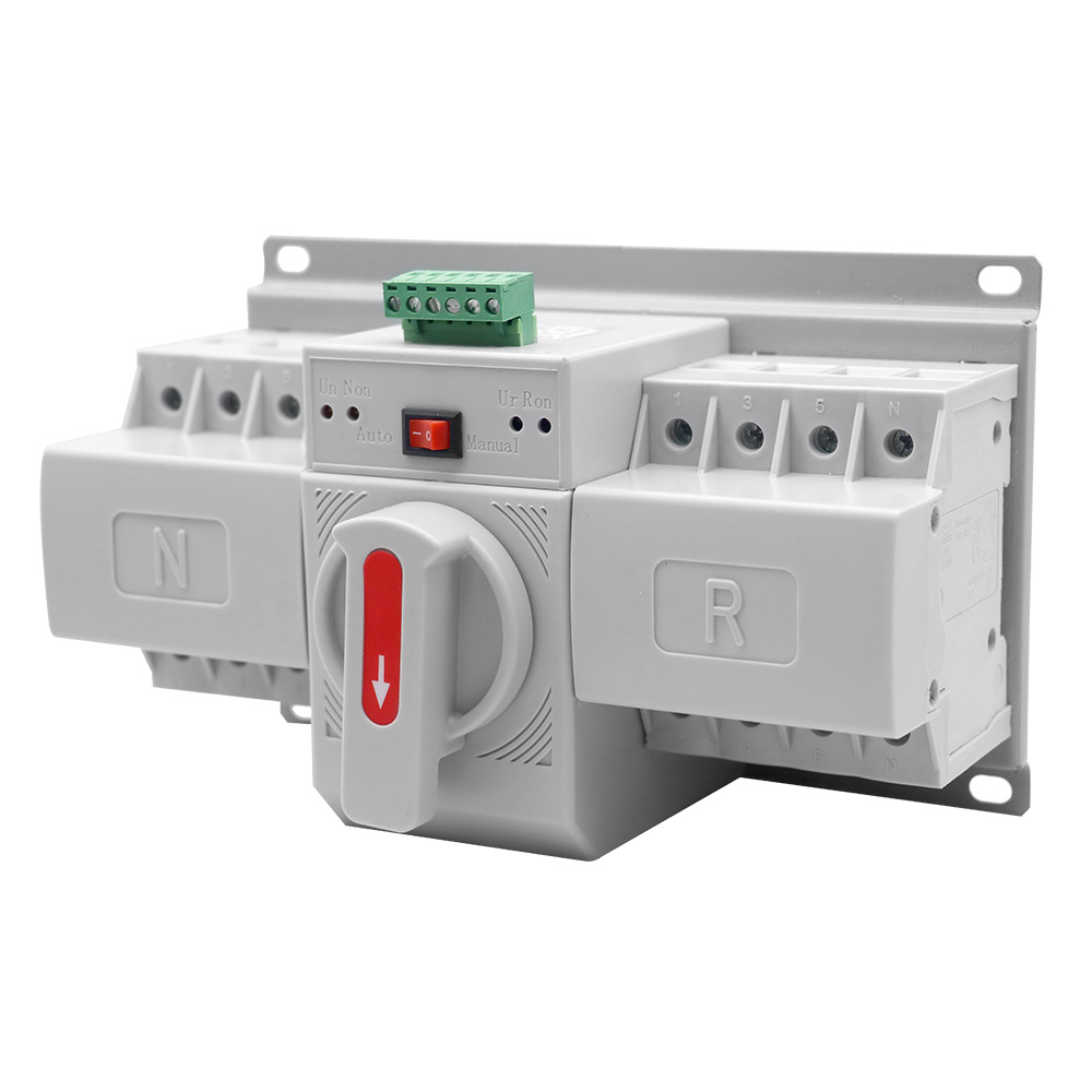 Moreday Electric Circuit Breaker Type Automatic Transfer Switch 2p 4p AC Dual Power ATS