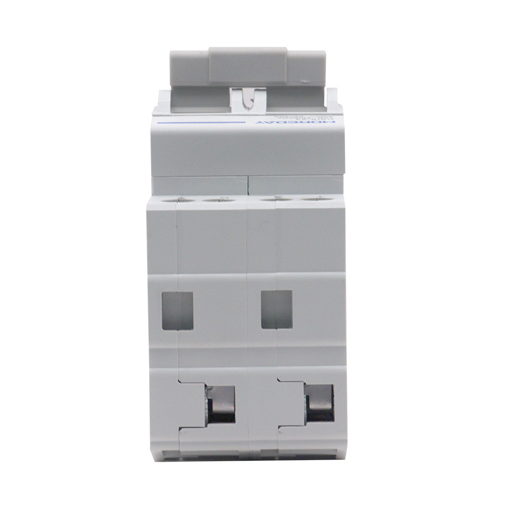 Moreday Dual Power Automatic Manual Transfer Switch 2P 2poles 63A Modular Dual Power Manual Transfer Switch Rail Type