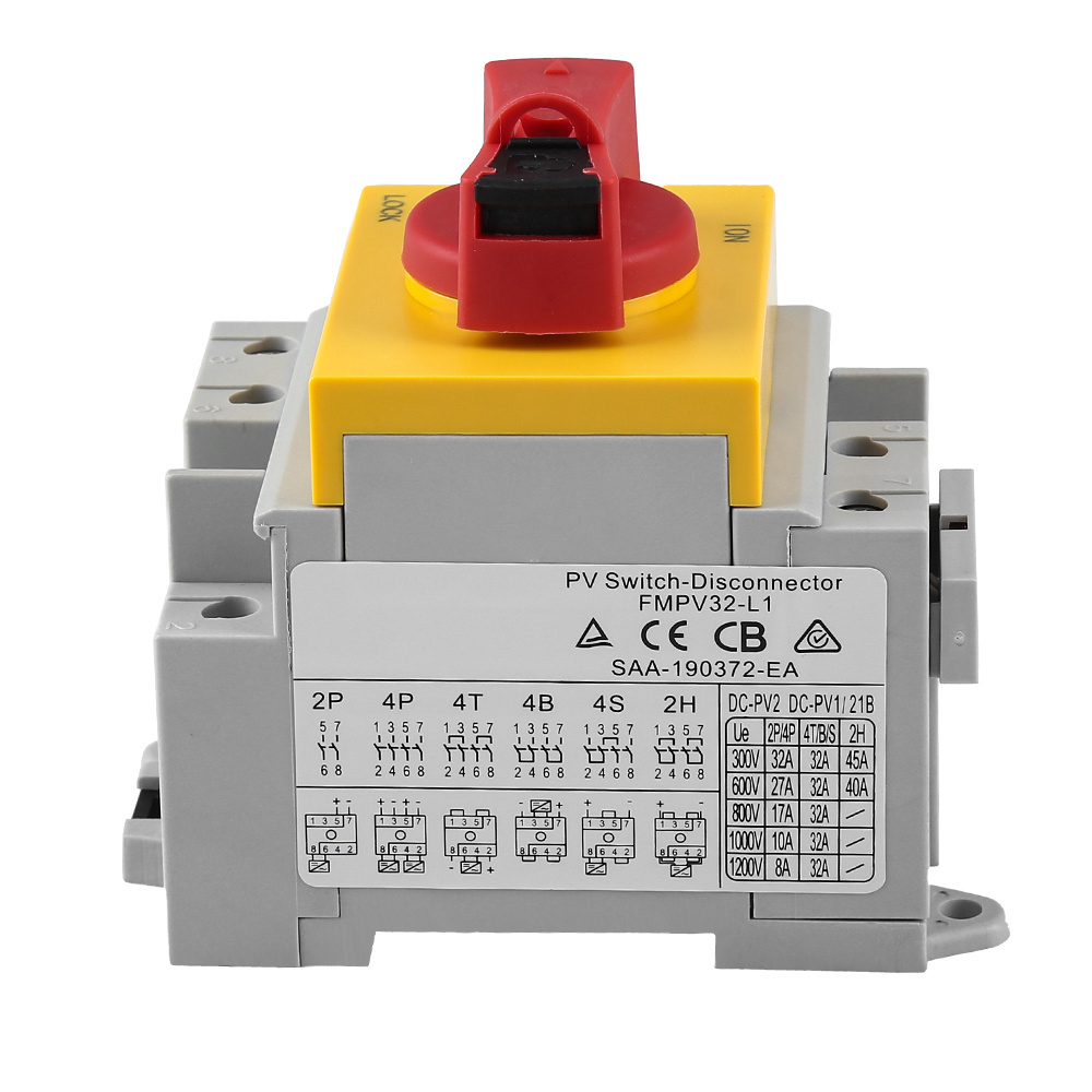 MDIS-40 Dc Automatic Switches Change Over Switch Solar Pv Isolator Switch Australia Standard Cheaper Price MDIS-40 MDIS-40A