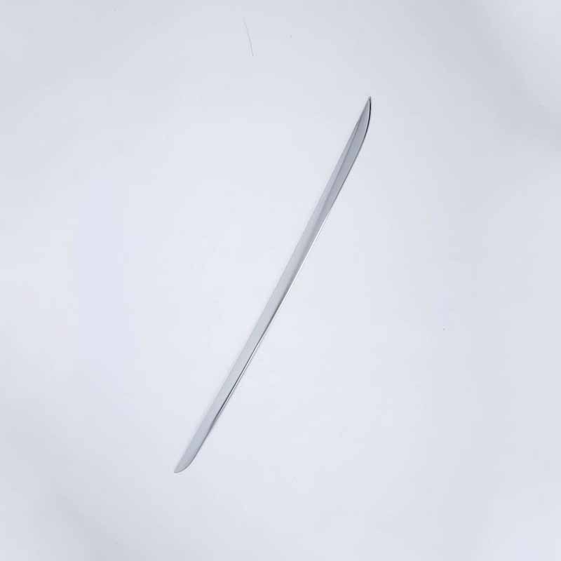 OUBOLUN Car exterior accessories stylish stainless steel rear door moulding trim  For 2019 VIOS/YARIS