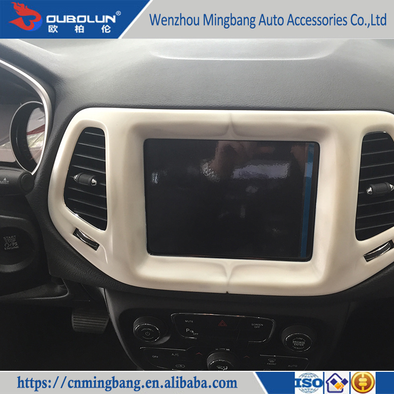 Auto Accessories navigation cover For JEEP COMPASS 2017