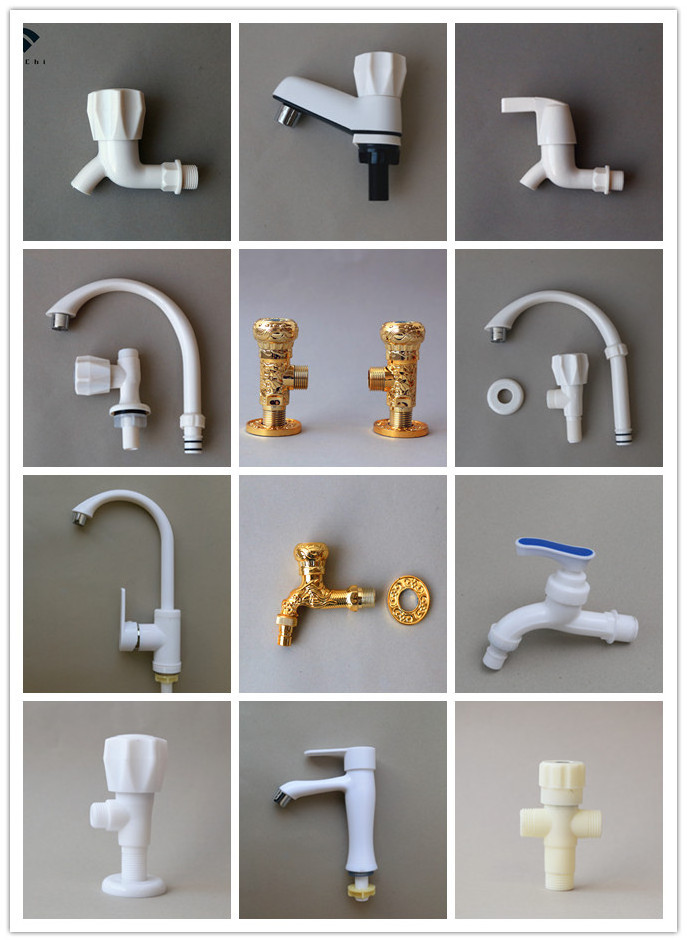 Plastic cold hot water pp/ABS/PVC tap bathroom tap faucet