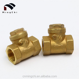 1/2"-2" Swing check valve Brass non return valve gate valve