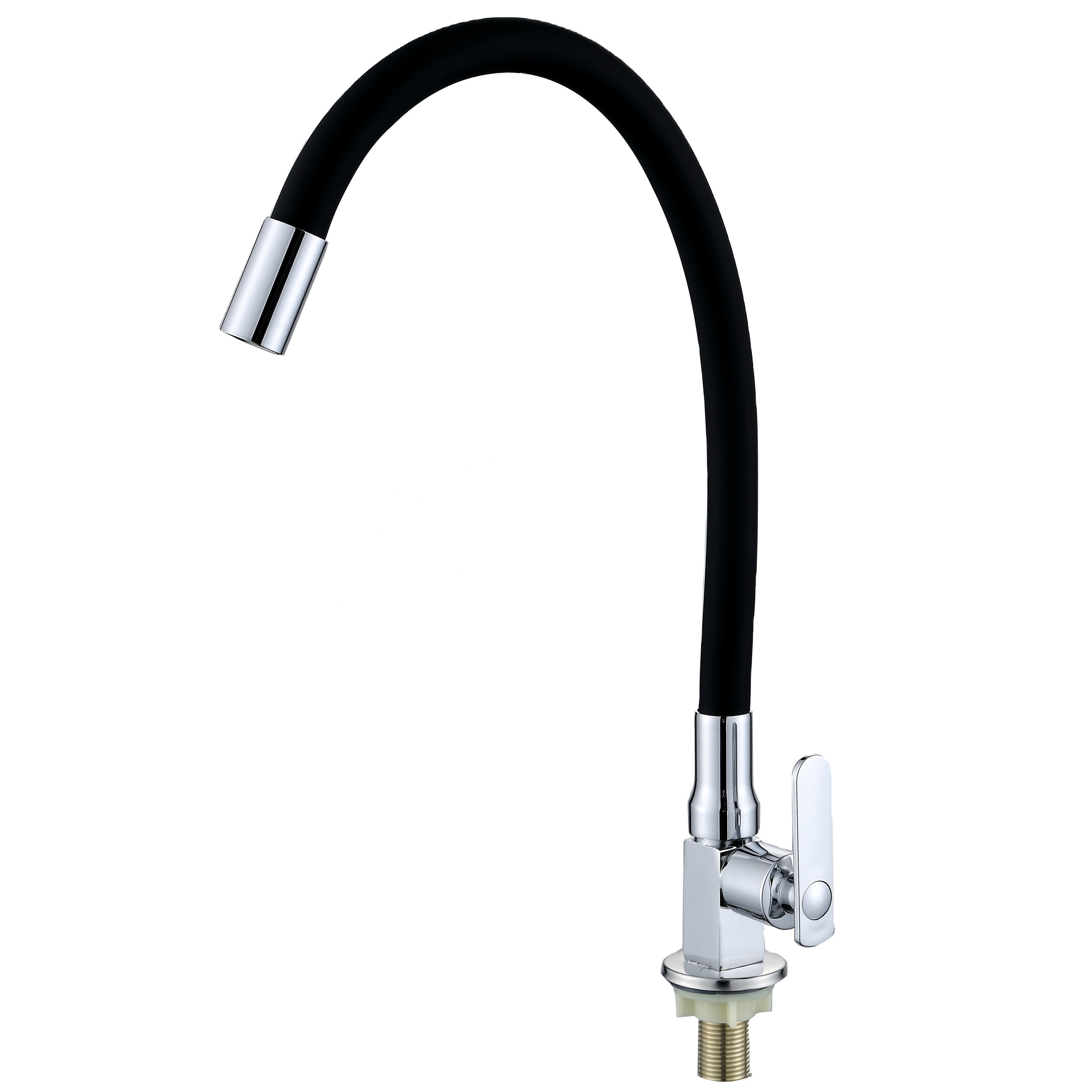 Kitchen Faucet Flexible Hose Silicone Tube Kitchen Faucet Zinc Pull Water Tap