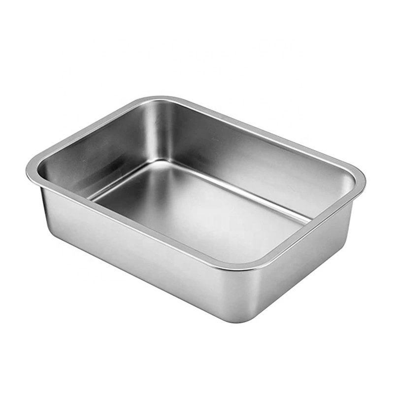 Stainless Steel Litter Box for Cat Rabbit