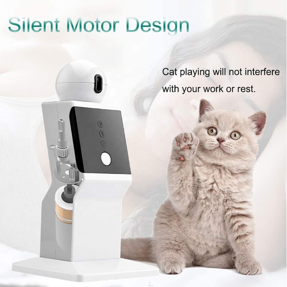 Automatic Random Moving Interactive Laser Cat Toy for Indoor Cats Kittens Dogs