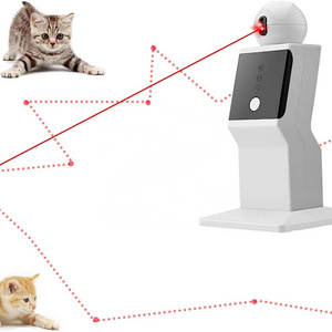 Automatic Random Moving Interactive Laser Cat Toy for Indoor Cats Kittens Dogs