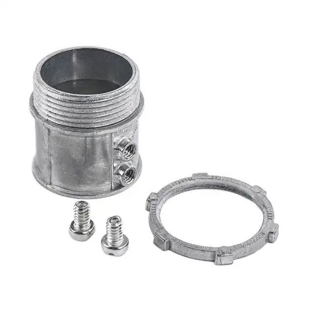 Factory aluminium alloy tight EMT Pipe Union Set Screw Coupling 1/2 inch Metal conduit connector