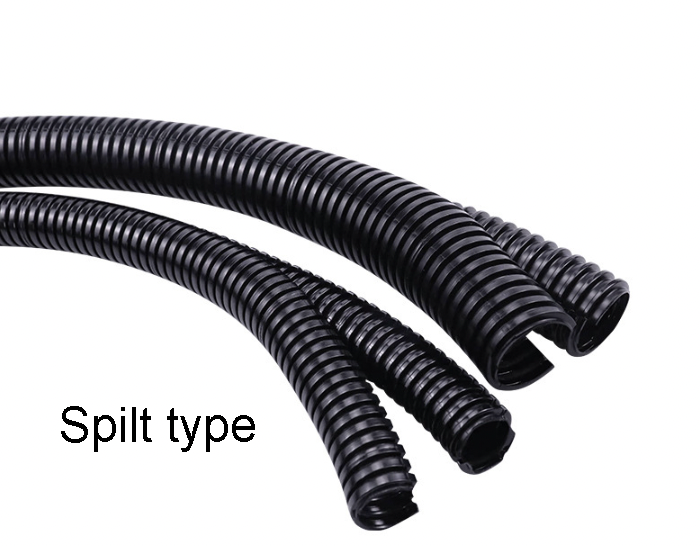 wholesale split cable hose bellows tube Double wall insulation  Corrugated Pipe corrugated wire tube cable protection pipe slit