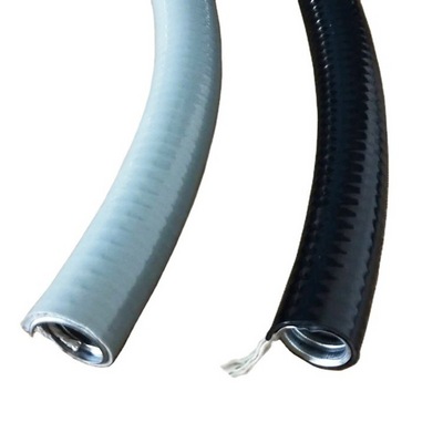 Manufacture liquid tight PVC Coated Flexible Metal Conduit Pvc Coating Stainless Steel Conduits