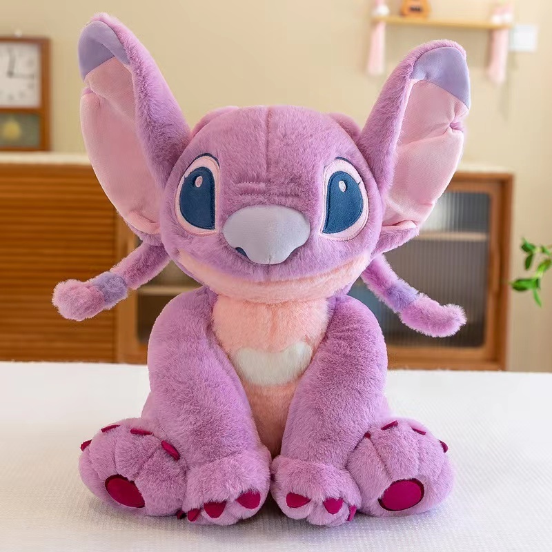 New Stitch Plush Toy Interstellar Baby Doll Pink Angel Stitch Plush Toy Star Baby Doll