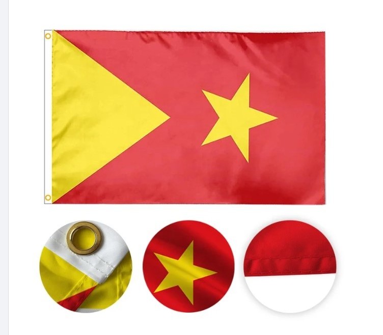 Promotional High Quality 100%Polyester Digital Printed 3x5ft Tigray Flags 150X90CM Outdoor Flying Tigray Region Flag