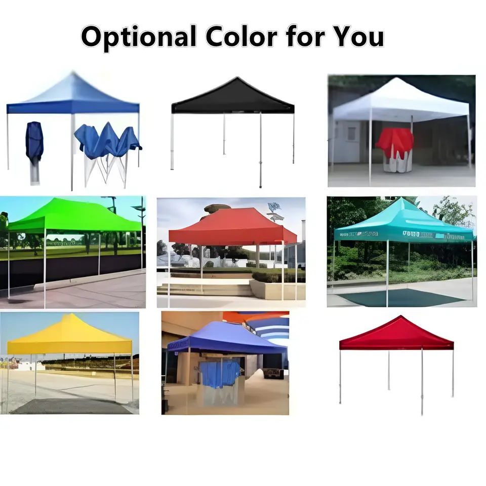 China Factory 3x3 10x10 Outdoor Gazebo Commercial Advertising Folding Pop Up Canopy Commercial Trade Show Tent