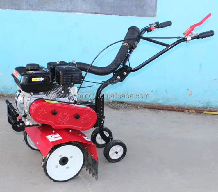 Best Selling rotary tiller 5hp mini gasoline multifunctional cultivators ploughing ditching ridging weeder tiller